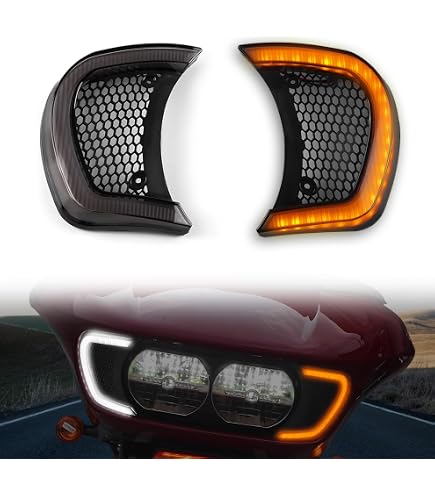 Amazon | Atubeix ヘッドライト LED ロードグライド オートバイ、デイ